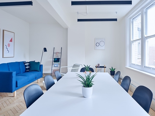 Design elem az irodában: a kanapé